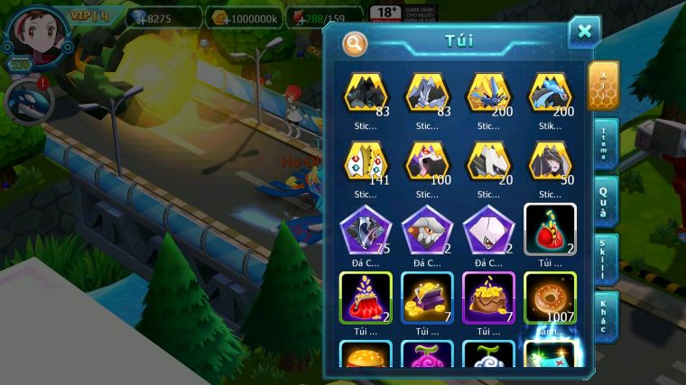 MÃ : #TTS4813 - SV 1253 - TOP 4 ALL - V14 - 1K5 SÁCH - HOOH CH DYNAMAX LC SIÊU KHỦNG YVETAL CH PALKIA CH UNVOA BC WB DYNAMAX CẶP CÁ BC