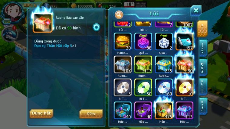 MÃ : #TTS4813 - SV 1253 - TOP 4 ALL - V14 - 1K5 SÁCH - HOOH CH DYNAMAX LC SIÊU KHỦNG YVETAL CH PALKIA CH UNVOA BC WB DYNAMAX CẶP CÁ BC