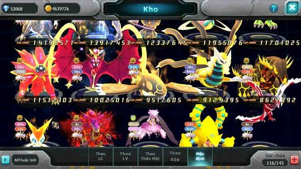 MÃ : #TTS4812 - SV 538 - TOP 8 - V14 - 53K KC - 3K2 SÁCH - HOOH DYNAMAX HOOPA BÁ CHỦ RAYQUAZA BC LUGIA CỘNG HƯỞNG NHIỀU PET BÁ CHỦ