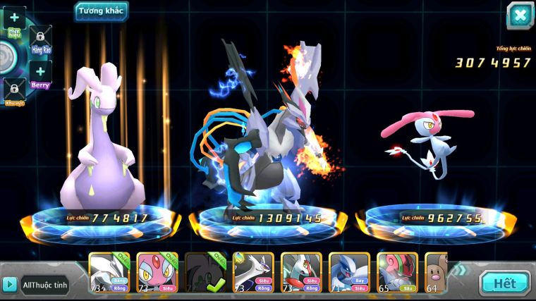 MÃ : #TTS4811 - SV 1806 - TOP 34 - V3 - UNVOA MES GOODRA CẶP LATI LUGIA