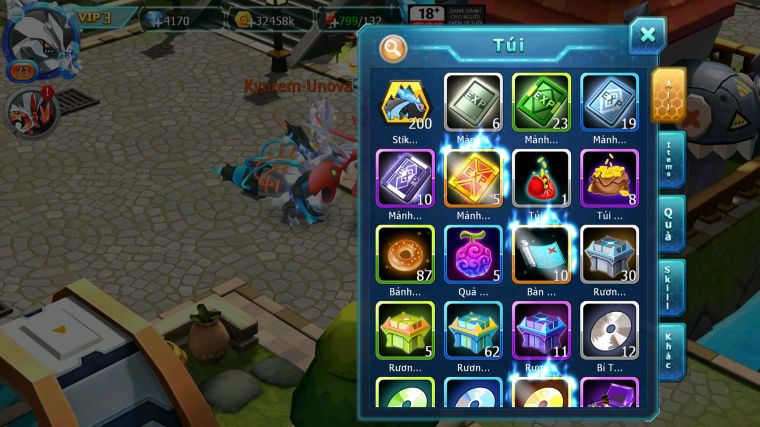 MÃ : #TTS4811 - SV 1806 - TOP 34 - V3 - UNVOA MES GOODRA CẶP LATI LUGIA