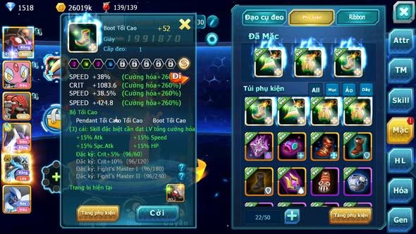 MÃ : #TTS4819 - SV 1823 - TOP 6 - V12 - 3K SÁCH - ZEVIL MES GROUDON CẶP LATI