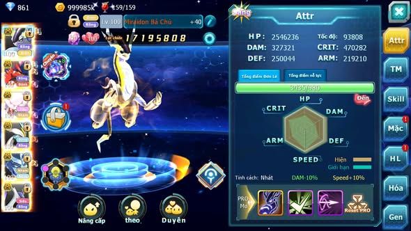MÃ : #TTS4822 - SV 1716 - V14 - TOP8-9 - 1K9 SÁCH - CẶP RỒNG BÁ CHỦ BUILD TỐT DIANCIE BC UNVOA WB TEAM NHAM BC