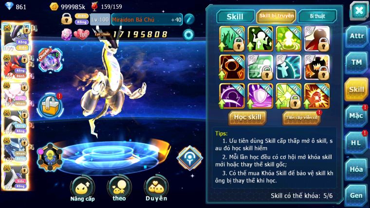 MÃ : #TTS4822 - SV 1716 - V14 - TOP8-9 - 1K9 SÁCH - CẶP RỒNG BÁ CHỦ BUILD TỐT DIANCIE BC UNVOA WB TEAM NHAM BC