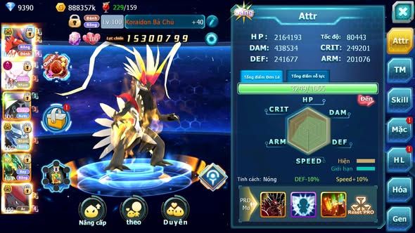 MÃ : #TTS4821 - SV 1607 - TOP 44 - V14 - KORAIDON BÁ CHỦ DIANCIE DYANAMX CẶP LATI BC RẮN BĂNG BC NHIỀU PET HUYỀN THOẠI