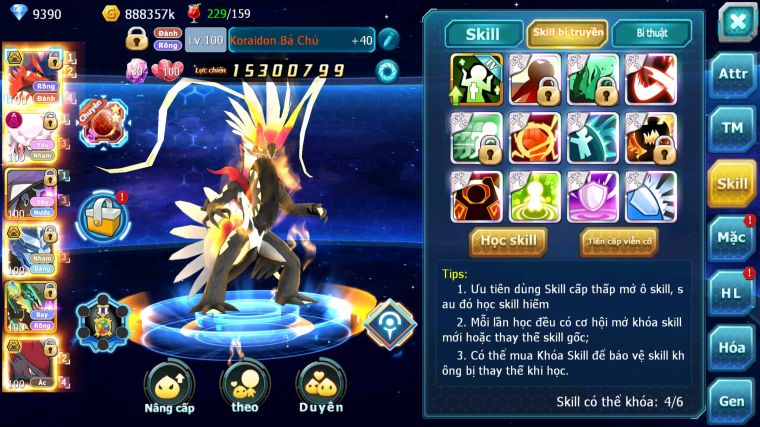 MÃ : #TTS4821 - SV 1607 - TOP 44 - V14 - KORAIDON BÁ CHỦ DIANCIE DYANAMX CẶP LATI BC RẮN BĂNG BC NHIỀU PET HUYỀN THOẠI