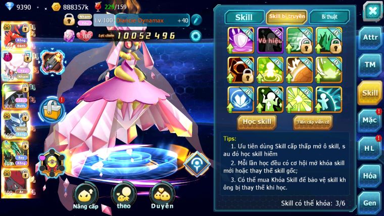 MÃ : #TTS4821 - SV 1607 - TOP 44 - V14 - KORAIDON BÁ CHỦ DIANCIE DYANAMX CẶP LATI BC RẮN BĂNG BC NHIỀU PET HUYỀN THOẠI