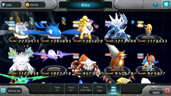 MÃ : #TTS4830 - SV 1772 - TOP20 - V6 - 755 SÁCH - QVBC BÁ CHỦ KYOGRE RAIKOU DIALGA