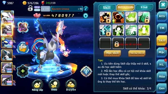 MAX : #TTS4827 - SV 1176 - V4 - UNVOA MEW GIÁP BC KYOGRE PALKIA ARC BĂNG TAPU FINI LUGIA