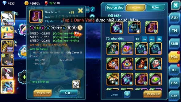 MÃ : #TTS4826 - SV 747 - UNVOA JIRACHI GIRATINA BOSS ĐỘC