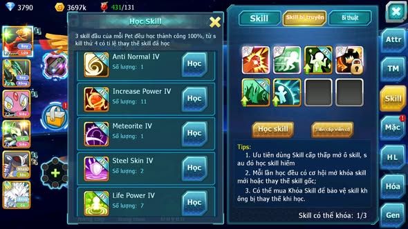 MÃ : #TTS4834 - SV 1800 - V4 - TOP43 - HOOH RAYQUAZA MES CELEBI GOODRA