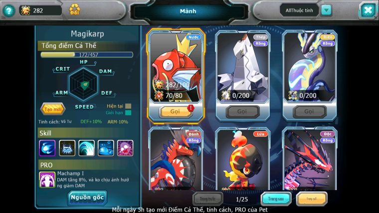 MÃ : #TTS4834 - SV 1800 - V4 - TOP43 - HOOH RAYQUAZA MES CELEBI GOODRA