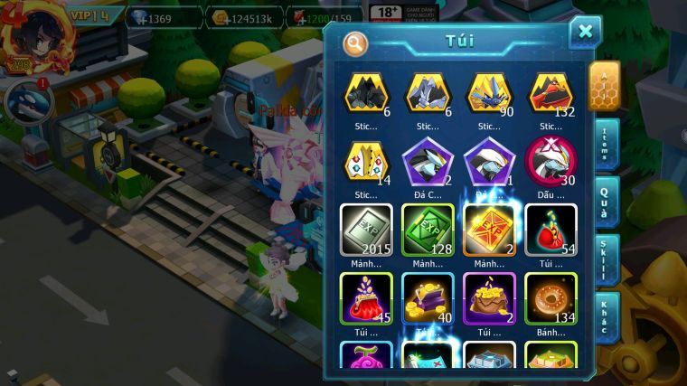 MÃ : #TTS4833 - SV 1347 - TOP 22 - V14 - WHITE CH PALKIA CH BLACK BC KYOGRE BC CẶP LATI BC NGON