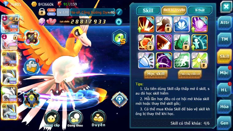 MÃ : #TTS4831 - SV 1332 - V14 - TOP 27 - 1K1 SÁCH - HOOH CH DYNAMAX DIANCIE CH DYNAMAX YVETAL BC UNVOA WB BC THẦN GIÓ BC TAPU FINI