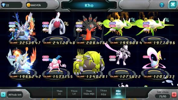 MÃ : #TTS4838 - SV 1401 - V4 - UNVOA CẶP LATI BÁ CHỦ LUGIA ZEVIL WHITE MEW GIÁP