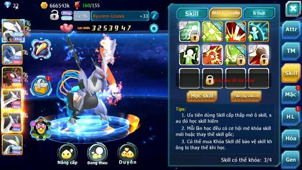 MÃ : #TTS4838 - SV 1401 - V4 - UNVOA CẶP LATI BÁ CHỦ LUGIA ZEVIL WHITE MEW GIÁP