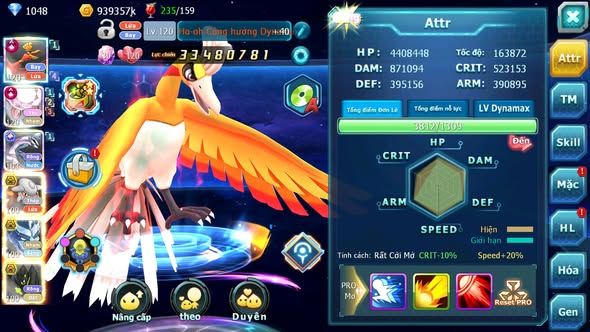 MÃ : #TTS4845 - SV 945 - TOP 11 - 973 SÁCH - HOOH CH DYNAMXA DIANCIE CH DYNAMAX PALKIA CH HENTRAN BC RẮN BĂNG BC Z100 BC