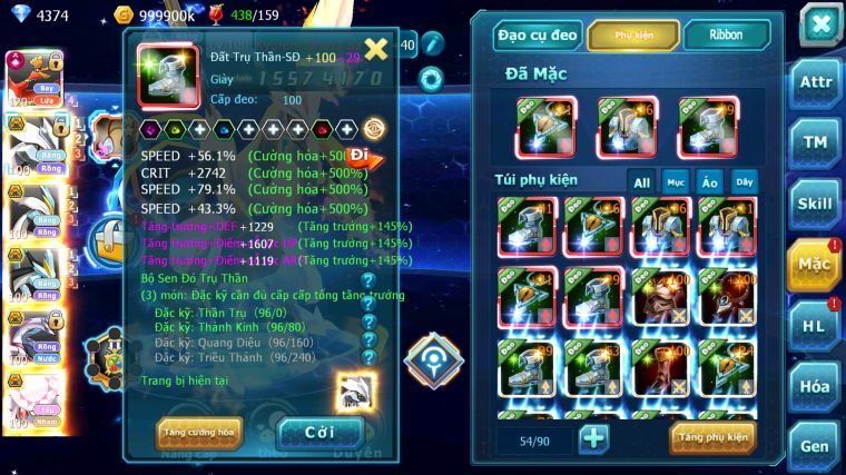 MÃ : #TTS4843 - SV 1243 - TOP 41 - V15 - HOOH CH DYNAMAX UNVOA BC WB BC PALKIA BC DIANCIE BC KYOGRE BC QUÁ NGON