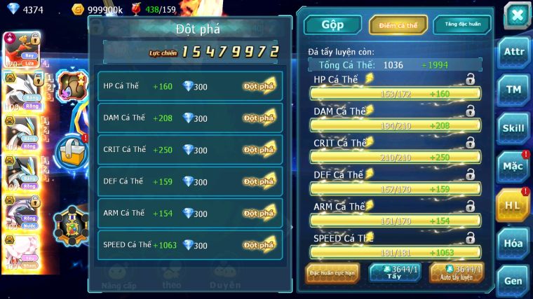 MÃ : #TTS4843 - SV 1243 - TOP 41 - V15 - HOOH CH DYNAMAX UNVOA BC WB BC PALKIA BC DIANCIE BC KYOGRE BC QUÁ NGON