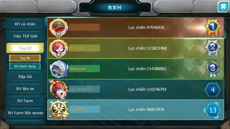 MÃ : #TTS4841 - SV 899 - TOP 11 - V15 - HOOH CH DYNAMAX WB CH DYNAMAX MEGANEC LUGIA CH NHIỀU PET BÁ CHỦ