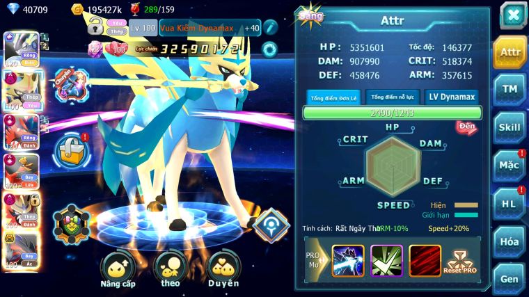 MÃ : #TTS4849 - SV 1441 - TOP 1-2-3 - V17 - 40K KC - 1K7 SÁCH - CẶP RỒNG CỘNG HƯỞNG CẶP KIẾM KHIÊN DYNAMAX HOOH CH DYNAMAX WHITE CH DYNAMAX , ĐƯ ĐẠO CỤ METAL +8 ( ĐỔI ĐC 1K SÁCH )