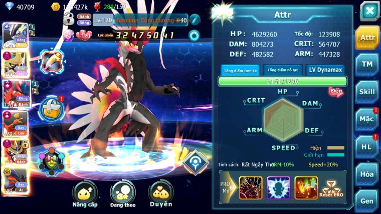 MÃ : #TTS4849 - SV 1441 - TOP 1-2-3 - V17 - 40K KC - 1K7 SÁCH - CẶP RỒNG CỘNG HƯỞNG CẶP KIẾM KHIÊN DYNAMAX HOOH CH DYNAMAX WHITE CH DYNAMAX , ĐƯ ĐẠO CỤ METAL +8 ( ĐỔI ĐC 1K SÁCH )