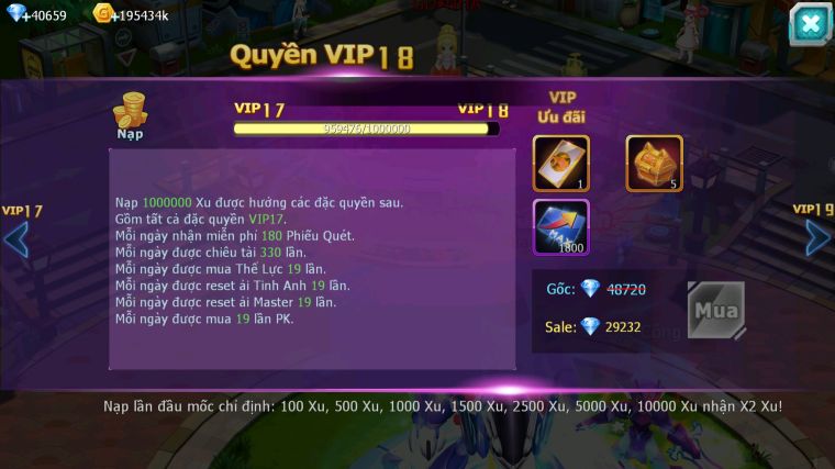 MÃ : #TTS4849 - SV 1441 - TOP 1-2-3 - V17 - 40K KC - 1K7 SÁCH - CẶP RỒNG CỘNG HƯỞNG CẶP KIẾM KHIÊN DYNAMAX HOOH CH DYNAMAX WHITE CH DYNAMAX , ĐƯ ĐẠO CỤ METAL +8 ( ĐỔI ĐC 1K SÁCH )