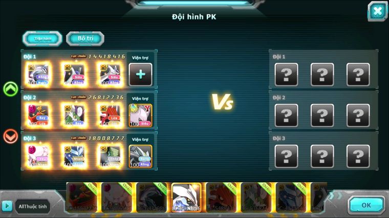 MÃ : #TTS4851 - SV 1351 - V12 -HOOH DYNAMX DIANCIE DYNAMAX PALKIA BC UNVOA QVLD BC THẦN GIÓ BC RẮN BĂNG BC 3 TEAM NGON