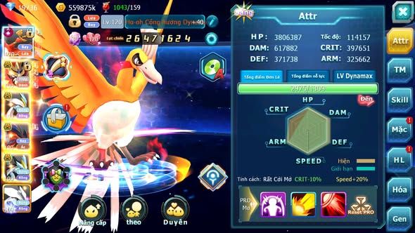 MÃ : #TTS4859 - SV 1365 - TOP 39 - V14 - HOOH CH DYNAMAX VUA KHIÊN BÁ CHỦ WB BC YVETAL BC UNVOA THẦN GIÓ BC QVLD BC RẮN BĂNG BC