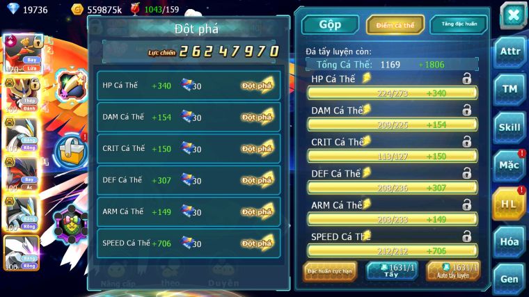 MÃ : #TTS4859 - SV 1365 - TOP 39 - V14 - HOOH CH DYNAMAX VUA KHIÊN BÁ CHỦ WB BC YVETAL BC UNVOA THẦN GIÓ BC QVLD BC RẮN BĂNG BC