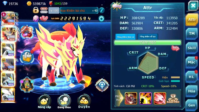 MÃ : #TTS4859 - SV 1365 - TOP 39 - V14 - HOOH CH DYNAMAX VUA KHIÊN BÁ CHỦ WB BC YVETAL BC UNVOA THẦN GIÓ BC QVLD BC RẮN BĂNG BC