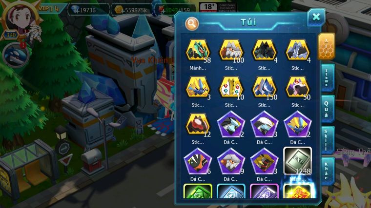 MÃ : #TTS4859 - SV 1365 - TOP 39 - V14 - HOOH CH DYNAMAX VUA KHIÊN BÁ CHỦ WB BC YVETAL BC UNVOA THẦN GIÓ BC QVLD BC RẮN BĂNG BC