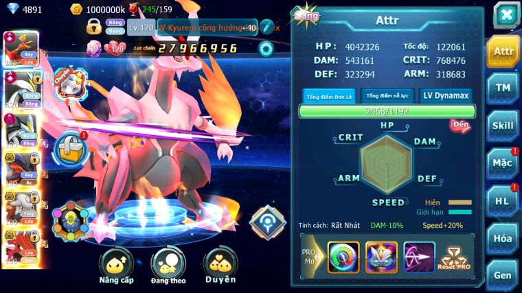 MÃ : #TTS4858 - SV 979 - TOP 15 - HOOH CH DYNAMAX WHITE CH DYNAMX BLACK DYNAMAX YVETAL BC HENTRAN BC QVLD BC THẦN GIÓ BC DIANCIE BC NHIỀU PET HT