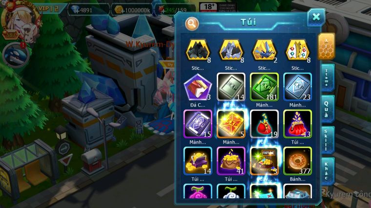 MÃ : #TTS4858 - SV 979 - TOP 15 - HOOH CH DYNAMAX WHITE CH DYNAMX BLACK DYNAMAX YVETAL BC HENTRAN BC QVLD BC THẦN GIÓ BC DIANCIE BC NHIỀU PET HT