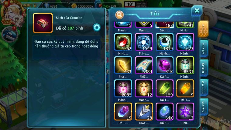 MÃ : #TTS4858 - SV 979 - TOP 15 - HOOH CH DYNAMAX WHITE CH DYNAMX BLACK DYNAMAX YVETAL BC HENTRAN BC QVLD BC THẦN GIÓ BC DIANCIE BC NHIỀU PET HT