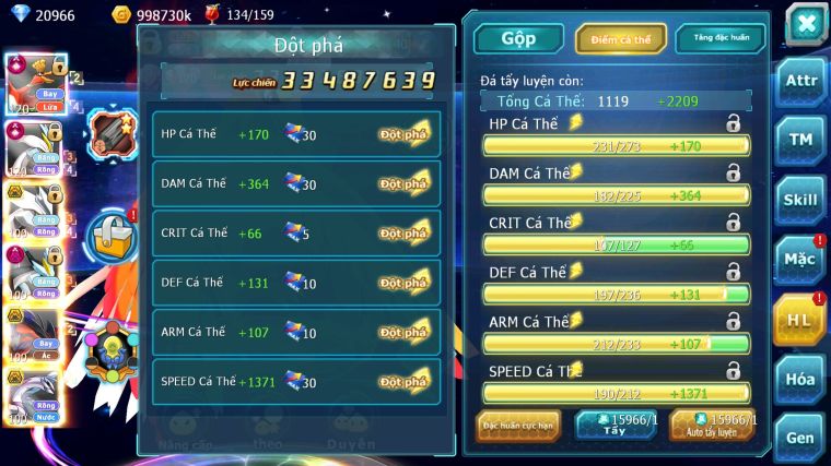 MÃ : #TTS4862 - SV 843 - TOP 19 - V14 - 2K8 SÁCH - HOOH CH DYNAMAX WHITE CH DYNAMAX UNVOA BC BLACK DYNAMAX YVETAL BC CẶP CÁ BC THẦN GIÓ BC