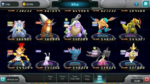 MÃ : #TTS4870 - SV 1807 - V10- TOP28 - UNVOA GROUDON RAIKOU ĐUA TOP BAO NÉT