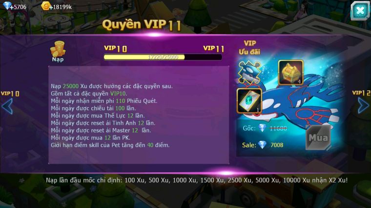 MÃ : #TTS4870 - SV 1807 - V10- TOP28 - UNVOA GROUDON RAIKOU ĐUA TOP BAO NÉT