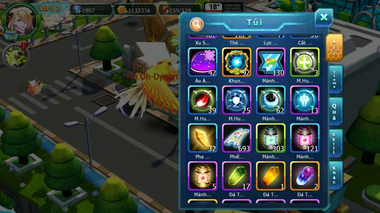 MÃ : #TTS4869 - SV 1784 - V12 - HOOH DYNAMAX THẦN GIÓ BC QVLD BC CẶP LATI BC UNVOA YVETAL