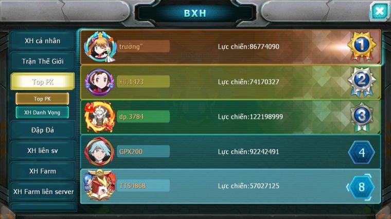 MÃ : #TTS4868 - SV 693 - TOP 8 - V14 - 32K KC - HOOPA BÁ CHỦ BUILD CỰC TỐT PALKIA BC WB DYNAMAX KYOGRE BC NHIỀU PET BÁ CHỦ NGON