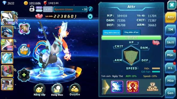 MÃ : #TTS4867 - SV 1782 - 543 SÁCH - UNVOA KYOGRE LATI LUGIA AMDLO