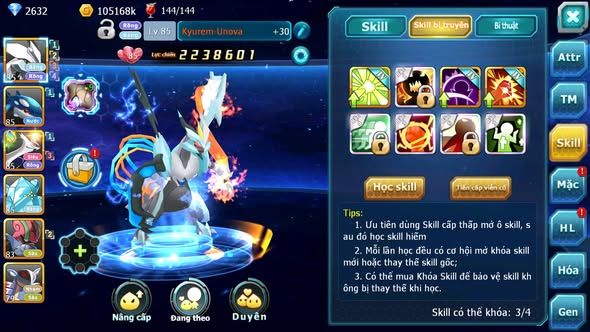 MÃ : #TTS4867 - SV 1782 - 543 SÁCH - UNVOA KYOGRE LATI LUGIA AMDLO