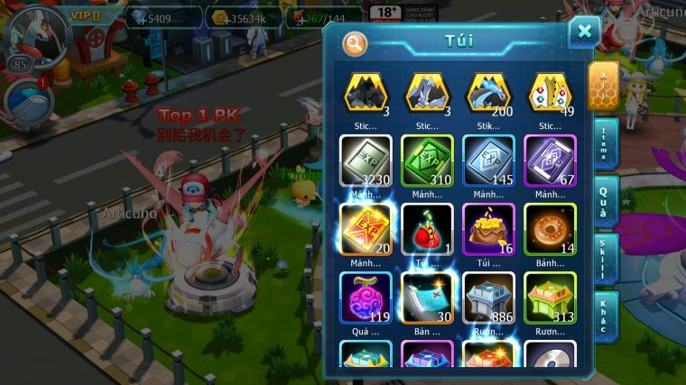 MÃ : #TTS4866 - SV 1792 - 590 SÁCH - UNVOA CẶP LATI HOOH AMDLO LUGIA