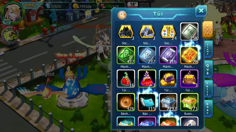 MÃ : #TTS4865 - SV 1733 - 585 SÁCH - 57K KC - MEW GIÁP BÁ CHỦ TAPU LELE BC CẶP LATI BÁ CHỦ