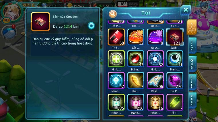 MÃ : #TTS4864 - SV 1781 - V10 - 1K2 SÁCH - DIANCIE BÁ CHỦ TAPU FINI XERM BC UNVOA ZEVIL LATI