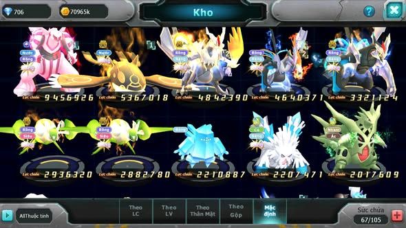 MÃ : #TTS4873 - SV 1710 - TOP 41 - 500 SÁCH - PALKIA CỘNG HƯỞNG SS - KYOGRE BC UNVOA WB BC CẶP LATI BC