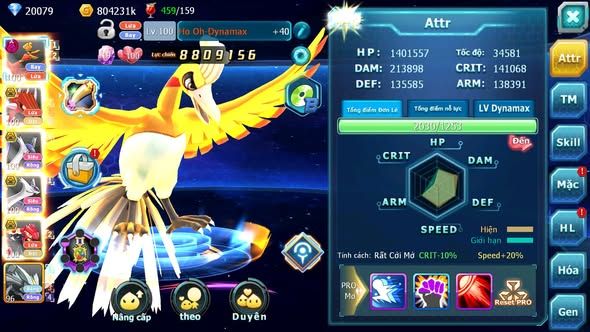 MÃ : #TTS4872 -SV1688 - 20K KC - 255 SÁCH - HOOH DYNAMXA QVLD BC GROUDON BC CẶP LATI BC NHIỀU PET HT