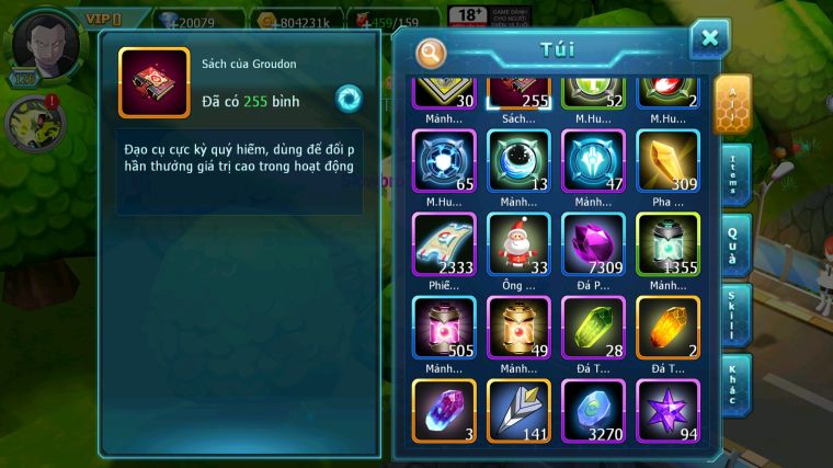 MÃ : #TTS4872 -SV1688 - 20K KC - 255 SÁCH - HOOH DYNAMXA QVLD BC GROUDON BC CẶP LATI BC NHIỀU PET HT