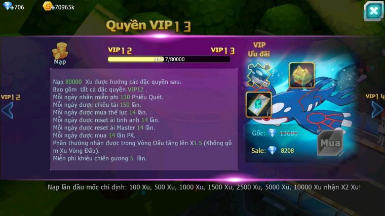 MÃ : #TTS4873 - SV 1710 - TOP 41 - 500 SÁCH - PALKIA CỘNG HƯỞNG SS - KYOGRE BC UNVOA WB BC CẶP LATI BC