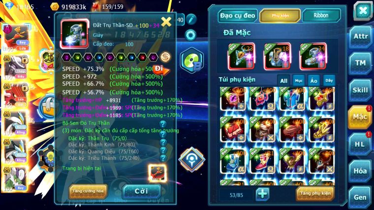 MÃ : #TTS4878 - SV 1527 - V9- 18K KC -HOOH DYNAMX MEW GIÁP BC QVLD BC CẶP WB BC CẶP LATI BC NGON LÀNH